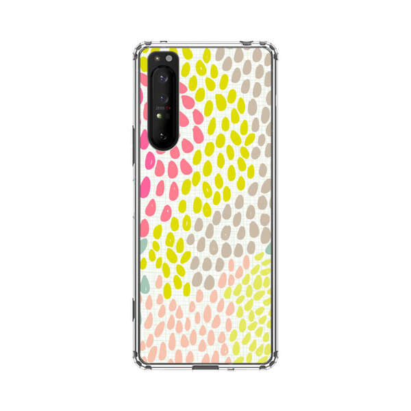 Colorful Abstract Teardrop Pattern Sony Xperia 1 II Case