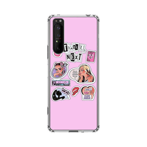 Pop Art Fashion Stickers Sony Xperia 1 II Case