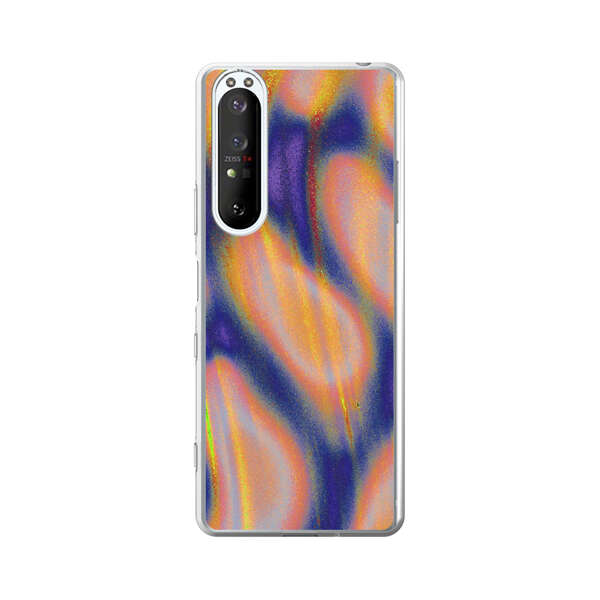 Abstract Vibrant Swirl Art Sony Xperia 1 III Case