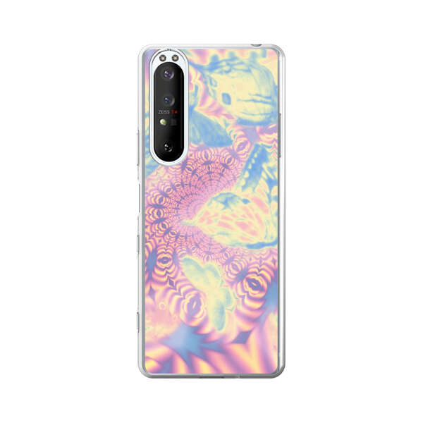 Ethereal Butterflies Psychedelic Swirl Sony Xperia 1 III Case
