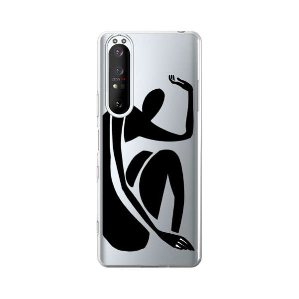 Minimalist Abstract Human Figure Sony Xperia 1 III Case