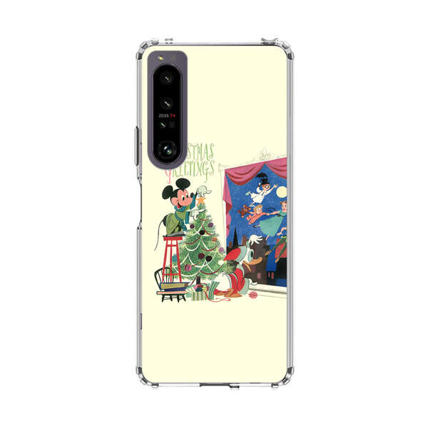 Christmas Disney Mickey Mouse and Peter Pan Sony Xperia 1 IV Case
