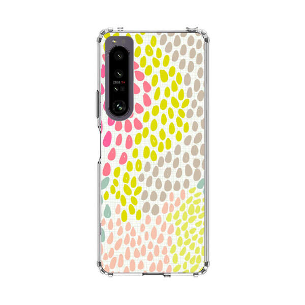 Colorful Abstract Teardrop Pattern Sony Xperia 1 IV Case