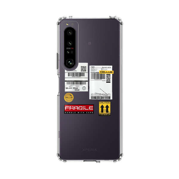 Shipping Labels and Fragile Handling Stickers Sony Xperia 1 IV Case