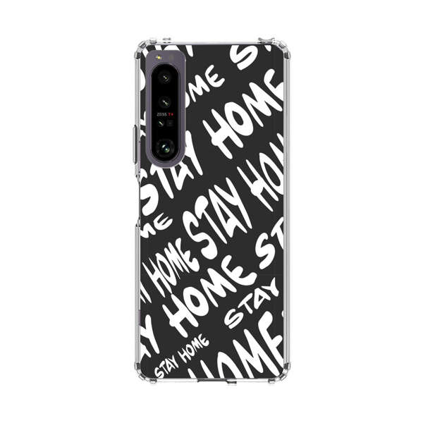 Stay Home Pattern Sony Xperia 1 IV Case