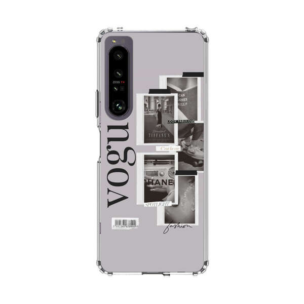 Vogue Fashion Collage Minimalist Sony Xperia 1 IV Case