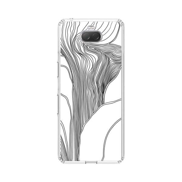 Abstract Line Art Design Sony Xperia 10 Case