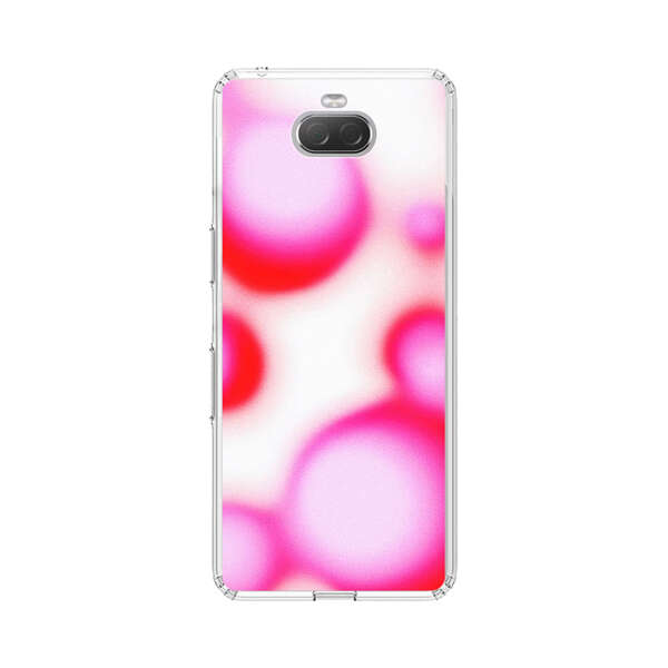 Abstract Pink and Red Blurry Circles Sony Xperia 10 Case