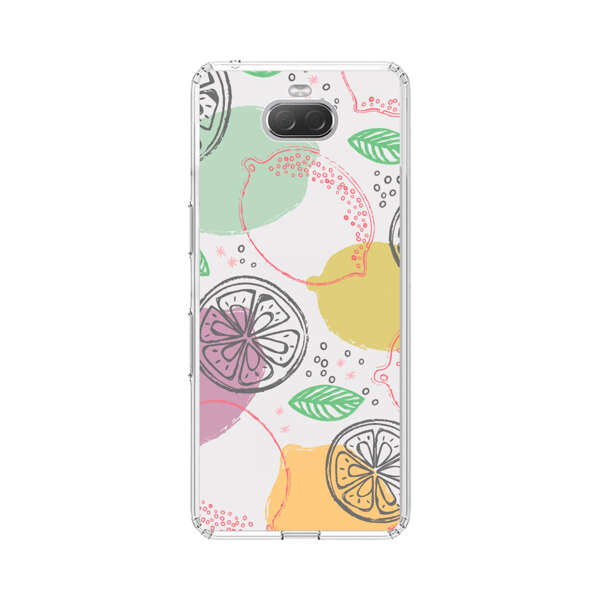 Lemon Colorful Abstract Pattern Sony Xperia 10 Case