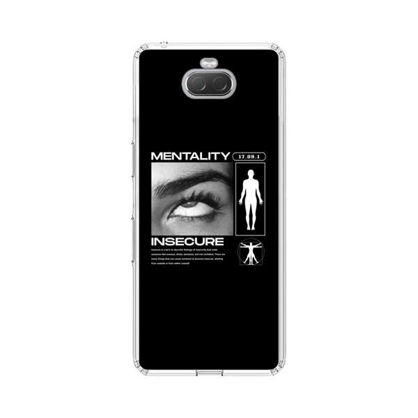 Mentality Insecure Eye Art Sony Xperia 10 Case
