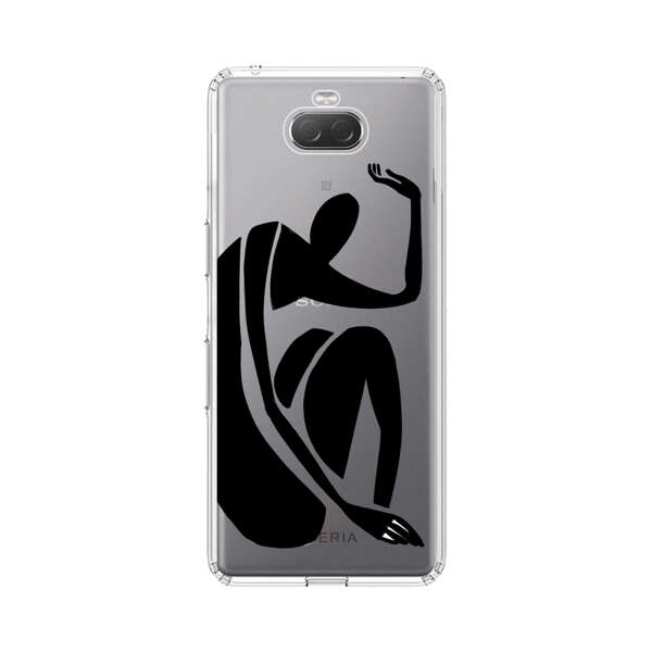 Minimalist Abstract Human Figure Sony Xperia 10 Case