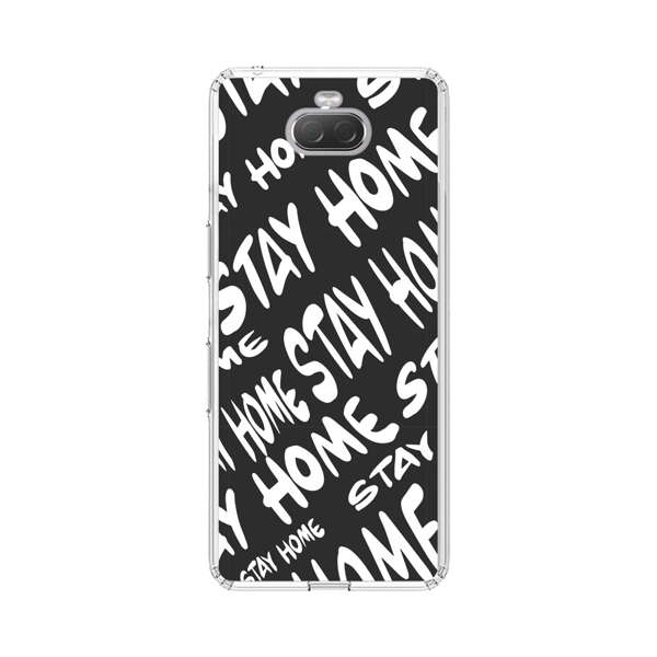 Stay Home Pattern Sony Xperia 10 Case