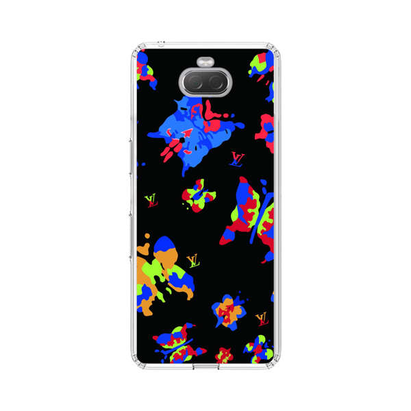 Vibrant Abstract Butterflies and Floral Splashes Sony Xperia 10 Case