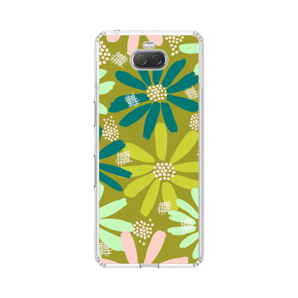 Vibrant Floral Daisy Pattern Sony Xperia 10 Case