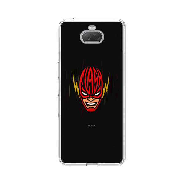 Vibrant Superhero Face with Lightning Bolts Sony Xperia 10 Case