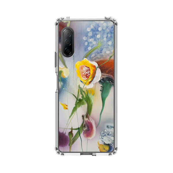 Abstract Colorful Flowers Sony Xperia 10 II Case