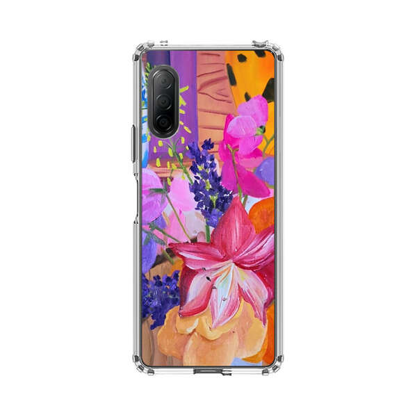 Bright Vibrant Floral Still Life Sony Xperia 10 II Case