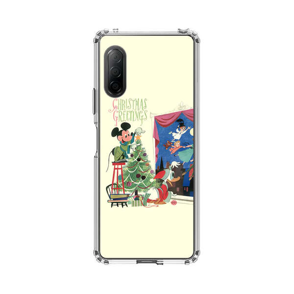 Christmas Disney Mickey Mouse and Peter Pan Sony Xperia 10 II Case