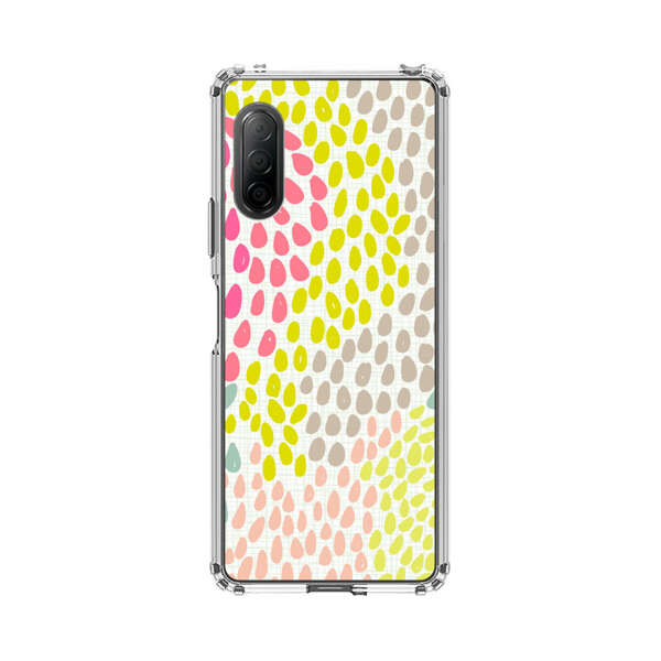 Colorful Abstract Teardrop Pattern Sony Xperia 10 II Case