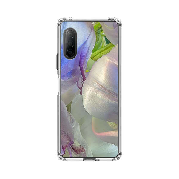 Delicate Pastel Flower Petals Close Up Sony Xperia 10 II Case