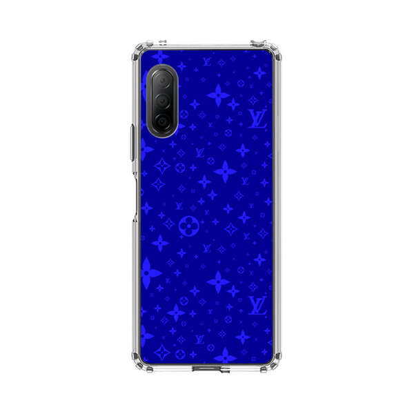 Luxury Blue Designer Pattern Sony Xperia 10 II Case