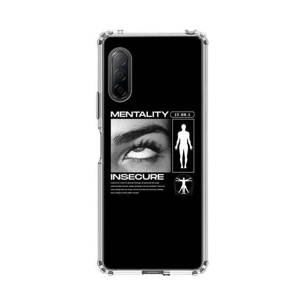 Mentality Insecure Eye Art Sony Xperia 10 II Case