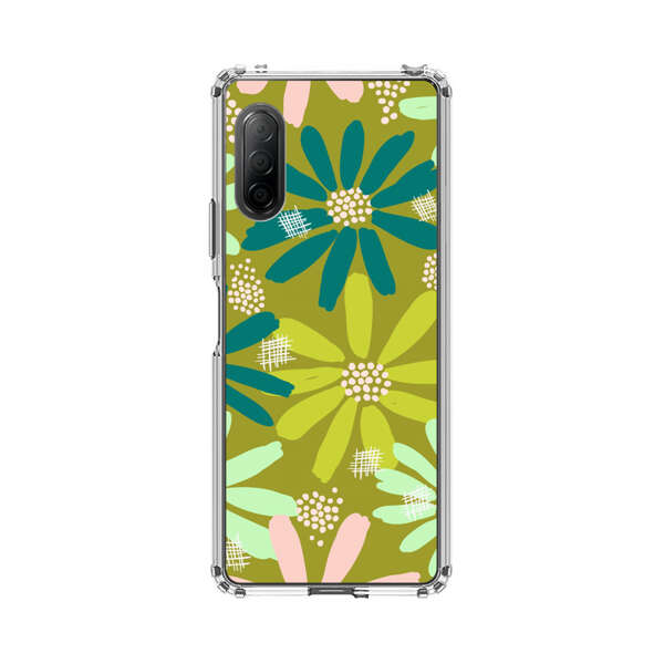 Vibrant Floral Daisy Pattern Sony Xperia 10 II Case
