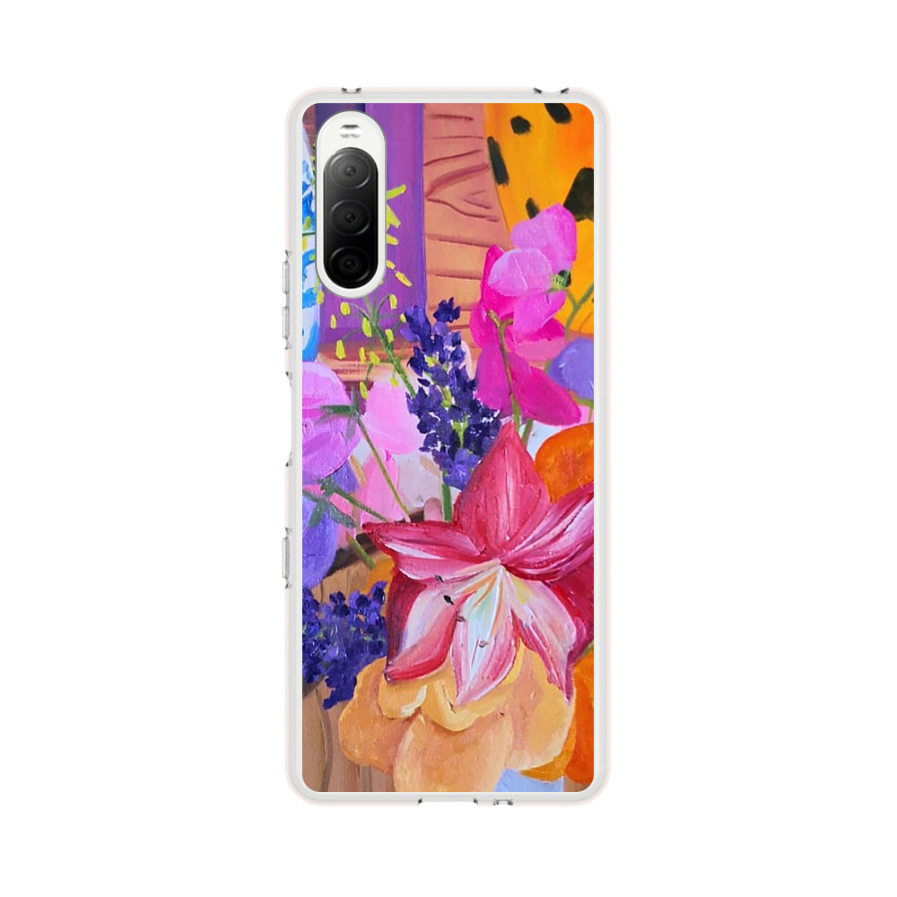 Bright Vibrant Floral Still Life Sony Xperia 10 III Case
