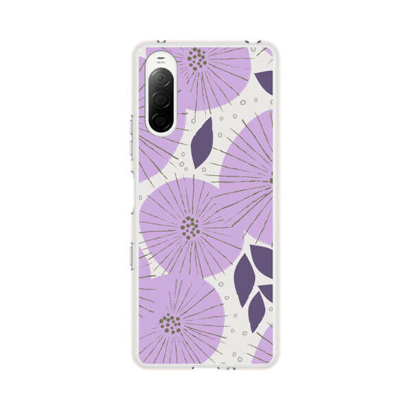 Lavender Flower Pattern Sony Xperia 10 III Case