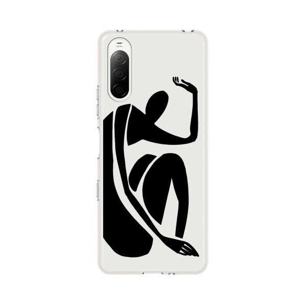 Minimalist Abstract Human Figure Sony Xperia 10 III Case