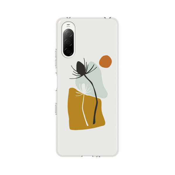 Minimalist Abstract Nature Design Sony Xperia 10 III Case