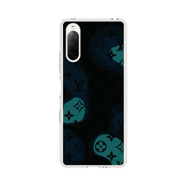 Modern Abstract Question Marks with Luxury Motifs Sony Xperia 10 III Case