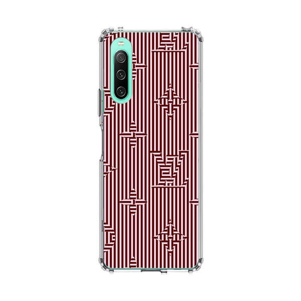 Intricate Geometric Striped Pattern Sony Xperia 10 IV Case