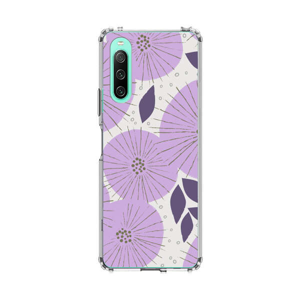 Lavender Flower Pattern Sony Xperia 10 IV Case