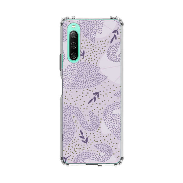 Lavender Swan Pattern Sony Xperia 10 IV Case