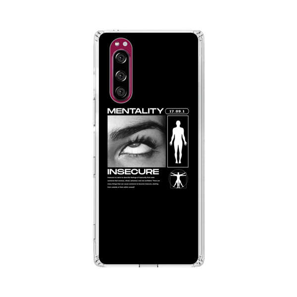 Mentality Insecure Eye Art Sony Xperia 5 Case