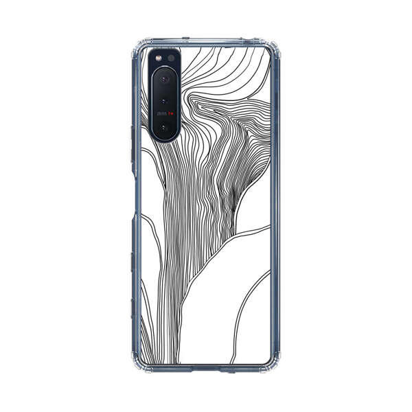 Abstract Line Art Design Sony Xperia 5 II Case