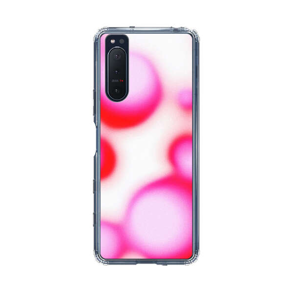 Abstract Pink and Red Blurry Circles Sony Xperia 5 II Case