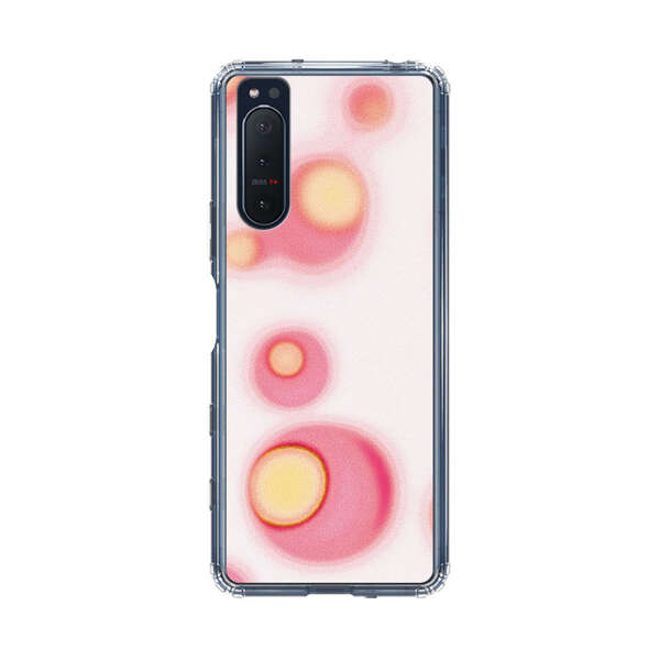 Abstract Pink and Yellow Blobs Sony Xperia 5 II Case