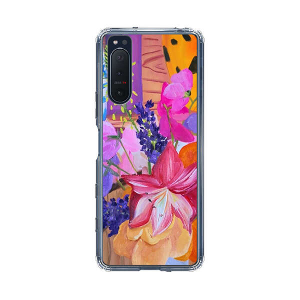 Bright Vibrant Floral Still Life Sony Xperia 5 II Case