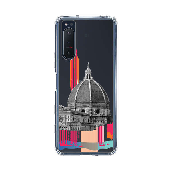 Florence Cathedral Dome Artistic Illustration Sony Xperia 5 II Case