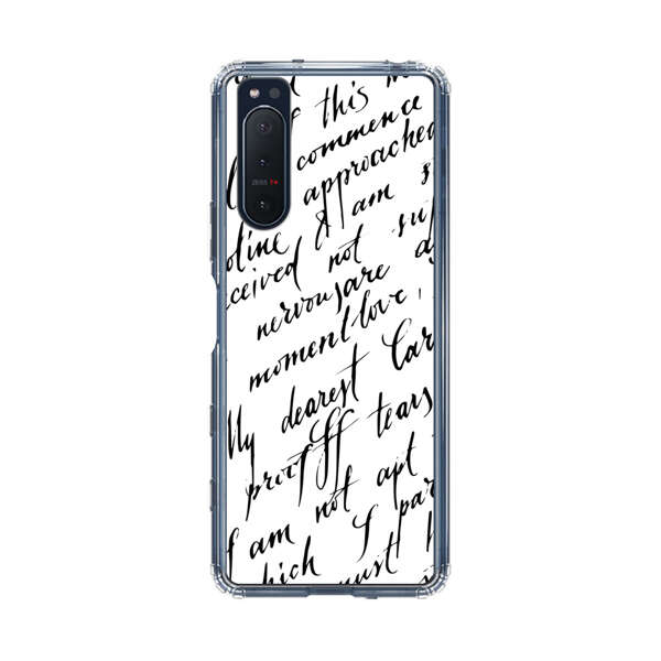 Handwritten Calligraphy Sony Xperia 5 II Case