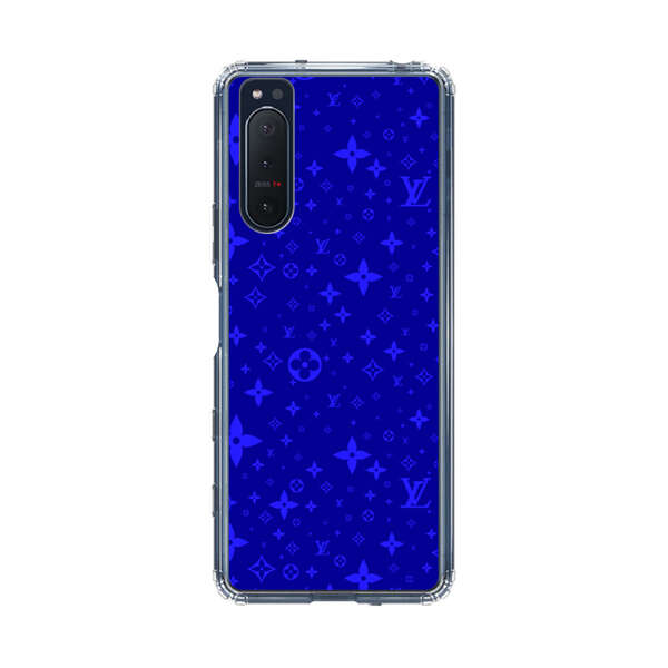Luxury Blue Designer Pattern Sony Xperia 5 II Case