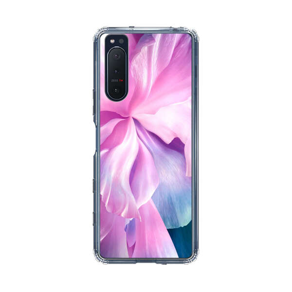 Pink Purple Flower Petals Sony Xperia 5 II Case