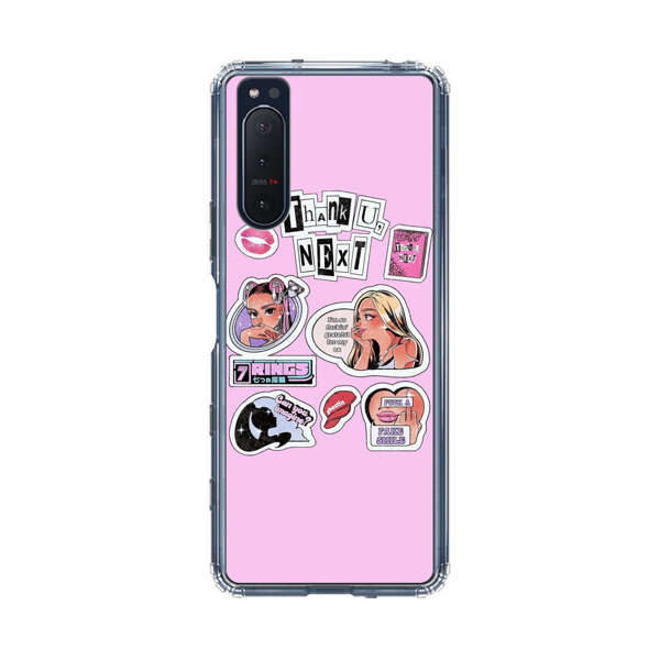 Pop Art Fashion Stickers Sony Xperia 5 II Case