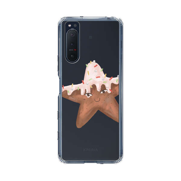 Smiling Gingerbread Star Cookie Sony Xperia 5 II Case