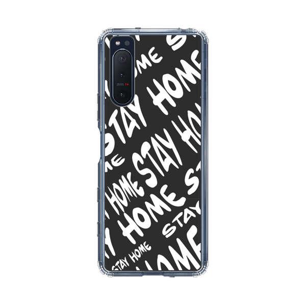 Stay Home Pattern Sony Xperia 5 II Case