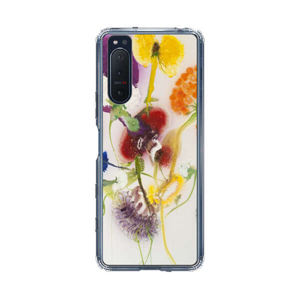Vibrant Abstract Floral Artwork Sony Xperia 5 II Case