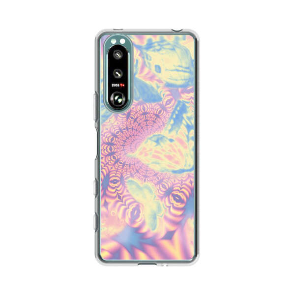 Ethereal Butterflies Psychedelic Swirl Sony Xperia 5 III Case