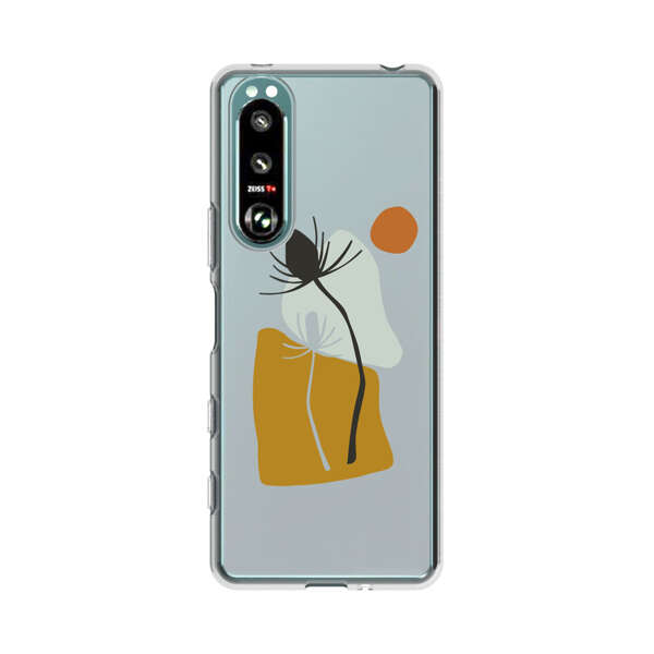 Minimalist Abstract Nature Design Sony Xperia 5 III Case